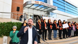 Çiğli'de Kadınlar 25 Kasım'da Sahaya İndi