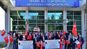 Gazi ve şehit yakınlarından Soyer’e teşekkür