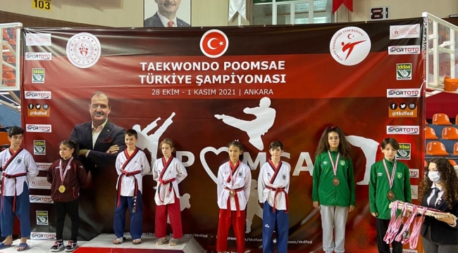 Gaziemir’in şampiyon Taekwondocuları