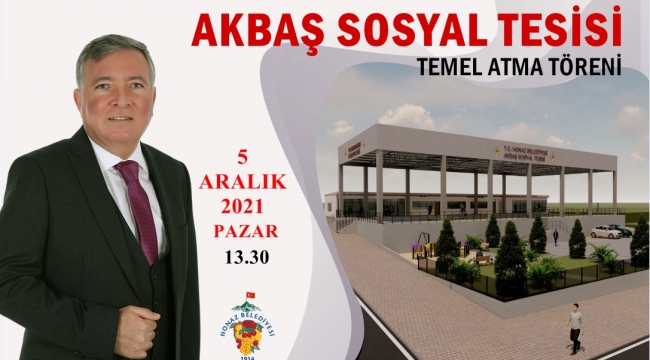HONAZ BELEDİYESİNDEN SOSYAL TESİS HAMLESİ