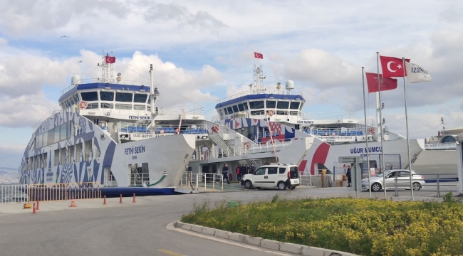 İZDENİZ’den yeni feribot tarifesi