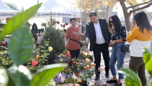 Karşıyaka ‘Sonbahar Çiçek Festivali’ ile renklendi 