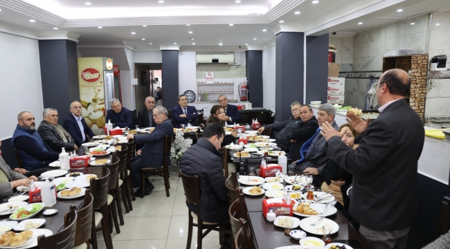 Başkan Batur Gültepe esnafını dinledi