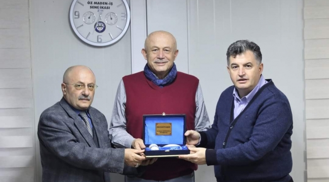 Başkan Doğruer Polyak Maden'i Ziyaret Etti 