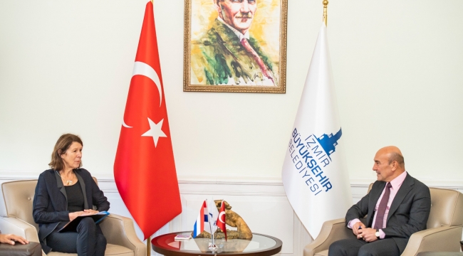 Başkan Soyer, Hollanda Büyükelçisi Kwaasteniet'i ağırladı