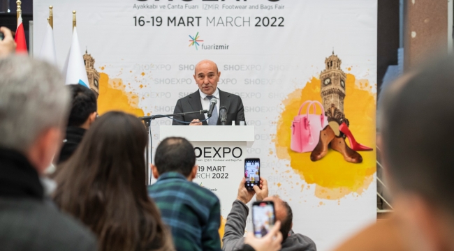 Başkan Soyer, Shoexpo öncesi ayakkabı sektörüyle buluştu “İhracat için destek vereceğiz”