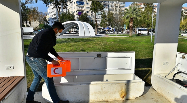 İzmir'deki parklar deprem toplanma alanı olarak düzenleniyor