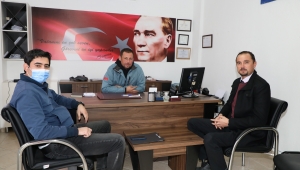 KÜLTÜR VE SOSYAL İŞLER MÜDÜRLÜĞÜ MAHALLE MUHTARLARINI ZİYARET ETTİ