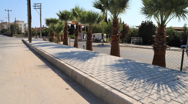Özdere Yeni Kaldırımlara Kavuştu