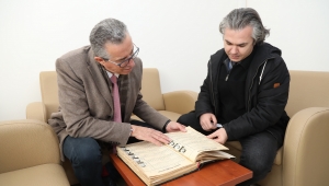 Başkan Arda’ya ilkokulunda duygulandıran sürpriz