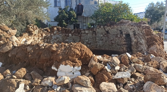 Bodrum Belediyesi, Çöken Sarnıç İçin Harekete Geçti