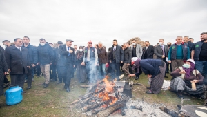 Çoban ateşi Bergama’dan yakıldı