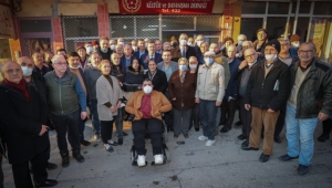 Başkan Batur'dan Göçmen dernekleri turu