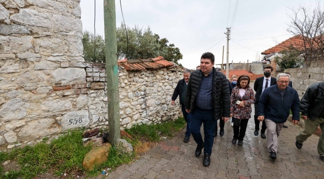 Başkan Kılıç Buca'nın köylerini gezdi