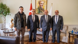 Başkan Soyer’e Erzincan’dan Cittaslow ziyareti