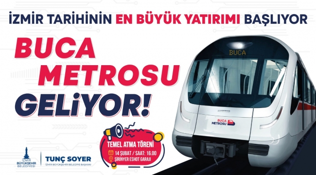 Buca Metrosu’nun temelini Kılıçdaroğlu atacak
