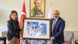 Büyükelçilerden Buca Metrosu temel atma törenine övgü