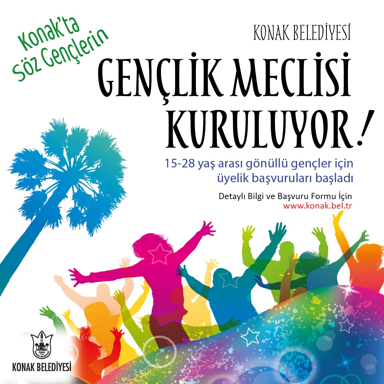 Konak’ta söz sırası gençlerde