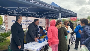 KUŞADASI BELEDİYESİ’NDEN KANDİL SİMİDİ İKRAMI 