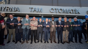 Türkiye’nin en büyük tam otomatik otoparkı İzmir’de açıldı