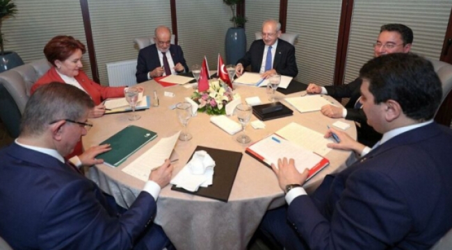 6 muhalefet lideri yeniden buluşuyor