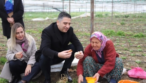 Başkan Kayalar’dan Ekmeğini Topraktan Çıkartan Kadınlara Ziyaret