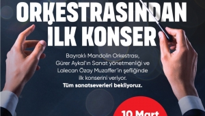 Bayraklı Belediyesi ‘Mandolin Orkestrası’ ilk kez sahneye çıkıyor