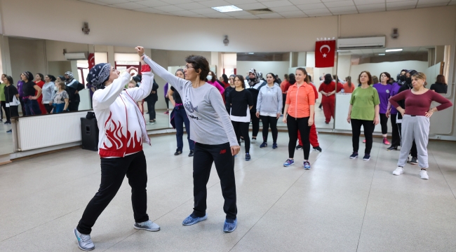 Bucalı kadınlar savunma sanatı öğreniyor