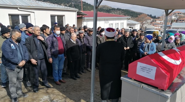 Kınık’ta Kıbrıs Gazisi Son Yolculuğuna Uğurlandı