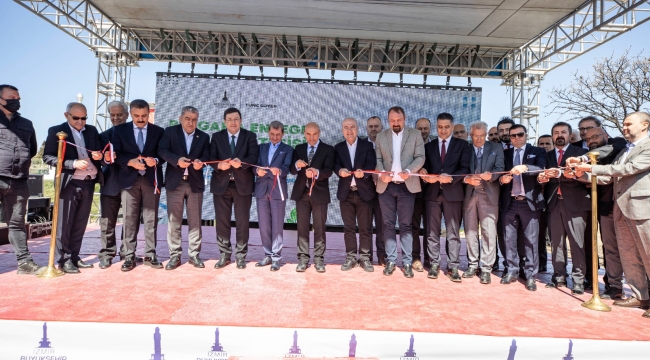 Çevre dostu tesis açıldı