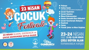 Çiğli Belediyesi’nden 23 Nisan’da Çocuklara Özel Festival