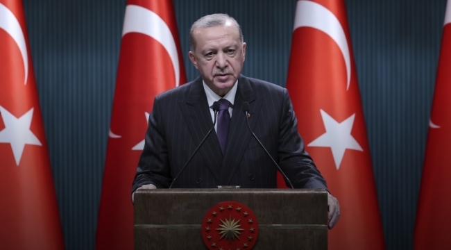 Cumhurbaşkanı Erdoğan: Kapalı alanlarda maske zorunluluğu kaldırıldı