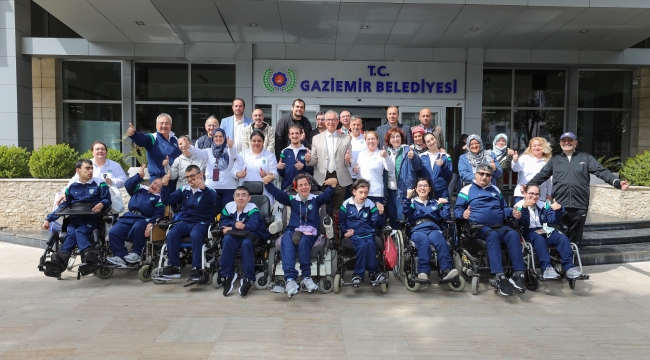 Gaziemir’in boccia sporcularından 3 Türkiye şampiyonluğu
