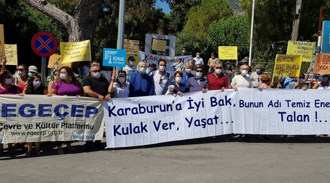 Karaburun’da bu kez de GES isyanı!