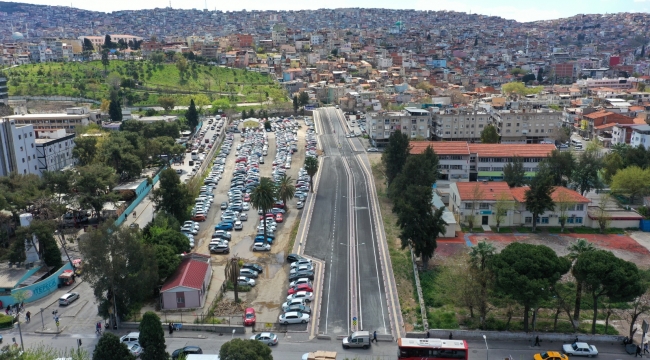 Konak’ta trafiğe hayat verecek yeni yol hazır