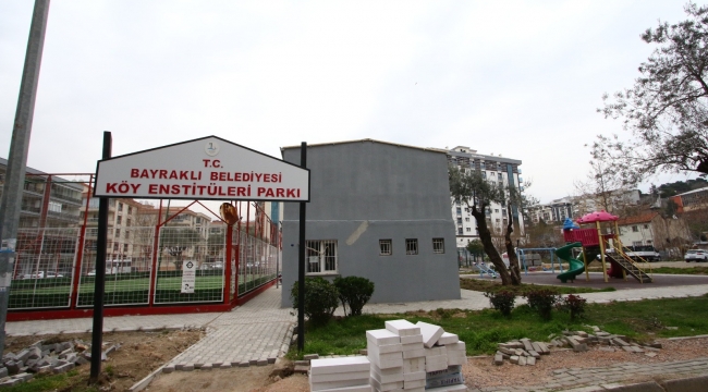 Köy Enstitüleri Parkı yenileniyor