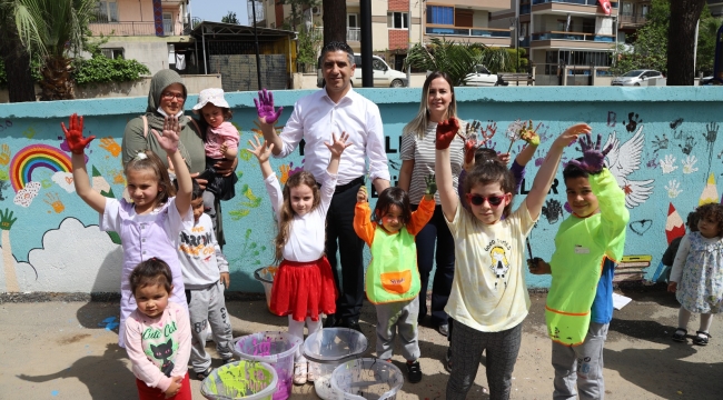 Menderes’te minik eller, büyük hayaller çizdi