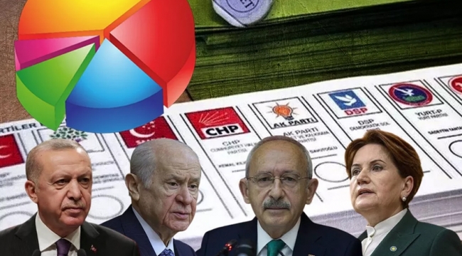 Son seçim anketi! İttifaklar arası puan farkı açılıyor