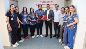 Başkan Kayalar’dan hemşirelere ziyaret