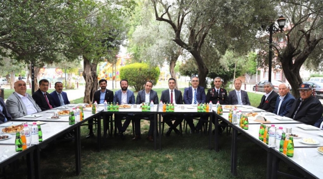 Başkan Kayalar'dan şehit ailelerine anlamlı ziyaret