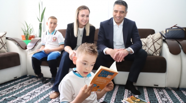 Belediye Başkanından minik Engin'e duygulandıran ziyaret