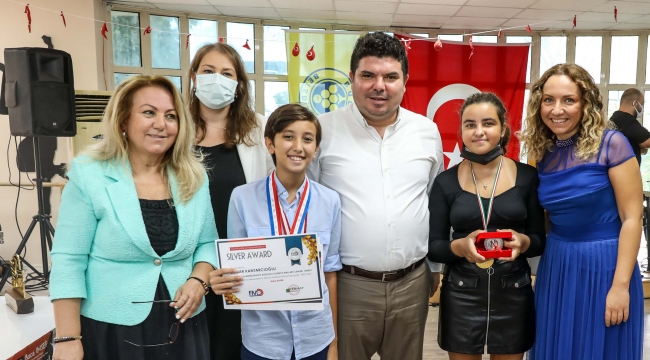 Buca BSM öğrencisi Uygar'a prestijli ödül
