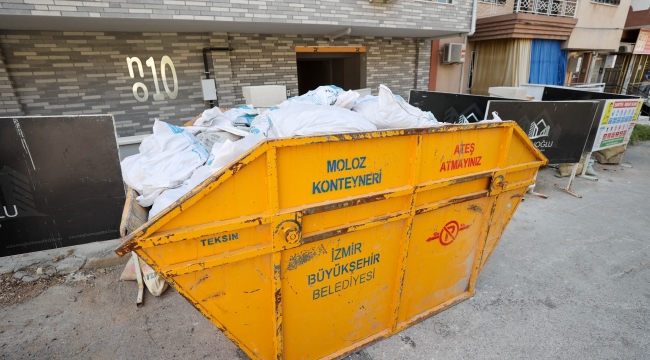  Buca’da yaz aylarına özel moloz hizmeti