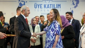 Kılıçdaroğlu Burudur'da Üye Katılım Törenine Katıldı