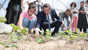 Konak’ın özel çocuklarına bahçe terapisi