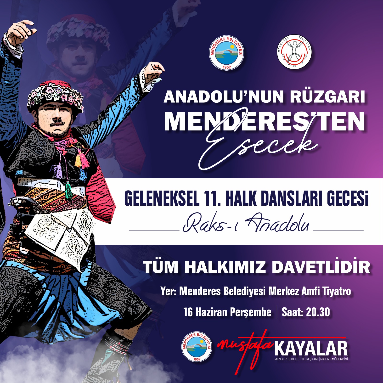 Başkan Kayalar’dan Menderes’te Çifte Festival