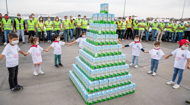 Süt Kuzuları İzmir’in dört bir yanında