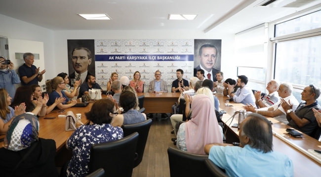 Başkan Sürekli’ye Karşıyaka’da sıcak karşılama