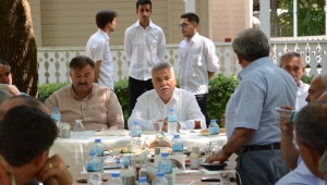 Başkan Tekin, muhtarlarla kahvaltıda buluştu