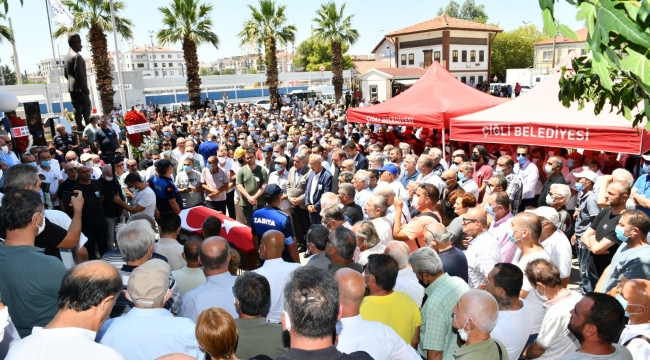 Çiğli’de Solak’a Hüzünlü Veda